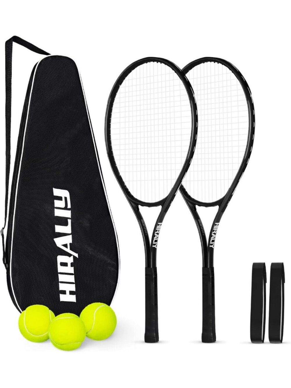 27-Inch Adult Tennis Racket Set with Ball & Carry Bag - Perfect for Beginners